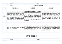 1년치 관찰일지와 발달평가 만4세 (20 페이지분량으로 아주 자세합니다)-18