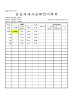 관급자재 사용확인 기록부(철근)-4
