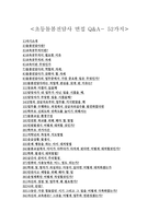 교육공무직(초등돌봄전담사)면접Q&A 52개-2