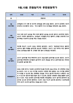 9월 10월 만0세 영아 관찰일지 (영아전담 어린이집 관찰일지)-2
