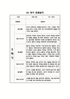 2학기 (9월-2월) 만1세 관찰일지와 영역별 발달평가 (10명분량 관찰일지)-6