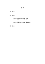 사회복지학개론_노인 장기요양보험제도의 문제점과 개선방향에 대해 논하시오.-2