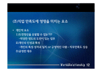 직업과 인간관계-12