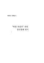 영화 북경자전거 속 중국경제의 위기-1