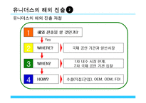 [국제경영] 유니더스 해외진출사례-9