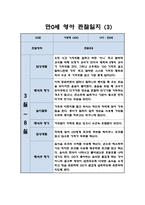 만0세 영아 1학기 관찰일지 / 일상,놀이활동 관찰일지 / 영아전담 어린이집 관찰일지-3