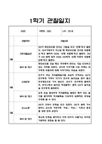 1년 (1학기+2학기) 만1세반 관찰일지+관찰평가 20Page-1