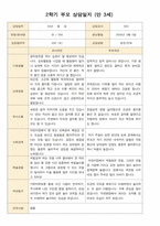 어린이집 2학기 부모 상담일지 만3세 19명 -2