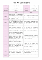 어린이집 1학기 부모 상담일지 만5세 20명-11