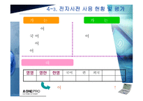 [마케팅조사] 전자사전 에이원프로 상승전략-13