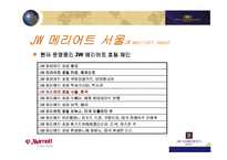 JW 메리어트 호텔 국내시장진출 및 아시아나 항공과의 제휴-6