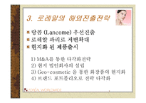 로레알(Loreal)의 국내시장진출과 현황-5