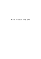 [마케팅] KT의 와이브로 성공전략-1