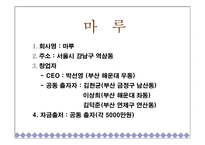[사업계획서] 노인카페 사업계획서-3