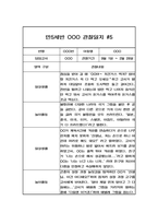 일상과 놀이영역 만5세 2학기 (9월-2월) 관찰일지 (10페이지 분량,평가인증 통과 관찰일지) -9