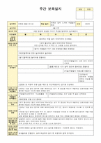 만2세 4월 보육일지 1주-4주-4