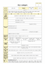 만 5세 4월 1-4주 보육일지 (평가제 주간보육일지)-1