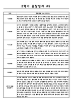 만4세 10명 어린이집 2학기 (9월~2월) 관찰일지와 발달종합평가-9