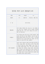 만3세 1학기 (3월~8월) 관찰일지와 발달평가 10명 20page 분량-6