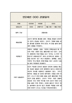 만2세 1년 관찰일지와 발달평가 / 20페이지분량 관찰일지-4
