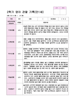 관찰일지 2학기 9-2월 만1세 10명 영아 관찰 기록-4