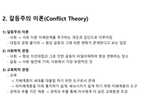 기능주의와 갈등주의 레포트-10