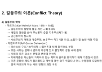 기능주의와 갈등주의 레포트-11