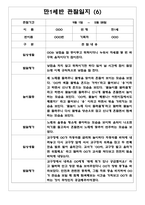 1년분량 만1세반 관찰일지와 발달평가 7명 14Page - 놀이,일상생활 관찰한 관찰일지-13