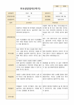부모상담일지 만3세 1학기 19명 부모상담후 작성된 상담일지 -5