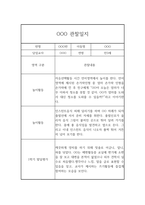 만3세 1학기 관찰기록 5명 10페이지 분량 (공공형 어린이집 관찰일지) -6