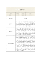만0세 1학기 영아 한명당 놀이4개,일상2개 관찰일지 및 발달평가-4