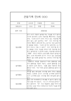 놀이활동,일상생활 영역 만0세 1학기 관찰일지와 총평 (5명 10페이지)-5