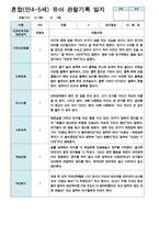 혼합만4-5세 2학기 관찰일지 11명-5