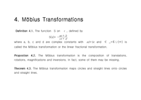 [졸업논문][수학과] On Mobius Transformation-10