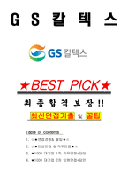 GS칼텍스 면접기출(최신)+꿀팁[최종합격!] +1000대기업 1차 직무면접 + 2차 임원면접 최종합격자 답안-1