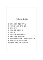 인적자원개발론_안드라고지와 관점전환 학습 시스템적 사고와 디자인 씽킹 애자일 코칭 직무분석과 역량모델링 지방소멸 위인이론과 HRD리더십연구 SWOT분석과 BCG매트릭스 조직 문화 유형 진단 도구_경쟁하는 가치 모형 앙드레 고르의 3가지 노동분류 디지털 디바이드의 3가지 층위-1
