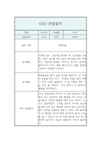 만2세 1학기 관찰일지 (관찰내용+발달평가) - 일상생활,놀이활동 관찰일지-6