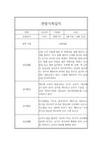 영아전담 어린이집 만1세 1학기 관찰일지 (놀이,일상영역 관찰일지)-1