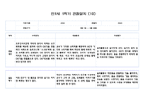 만1세 2학기 9월-2월 관찰일지 (10명 20페이지,영역별 발달평가 포함)-20