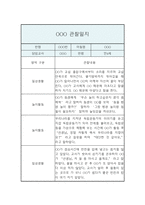 만4세 1학기 관찰일지 / 5명 10P분량 관찰일지 / 평가제,평가인증 관찰일지-1