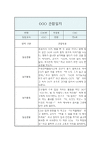 만4세 1학기 관찰일지 / 5명 10P분량 관찰일지 / 평가제,평가인증 관찰일지-9