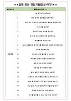 다우기술 면접기출(최신)+꿀팁[최종합격!] +1000대기업 1차 직무면접 + 2차 임원면접 최종합격자 답안-4