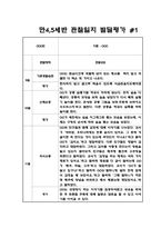 만4세,5세 혼합반 2학기 관찰일지와 6가지 영역별 발달평가 10명 20페이지-1