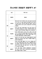 만4세,5세 혼합반 2학기 관찰일지와 6가지 영역별 발달평가 10명 20페이지-14