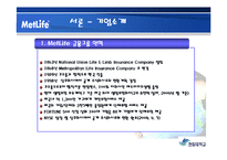 [경영정책] 메트라이프 METLIFE 생명보험의 이슈와 전략 보고서-3