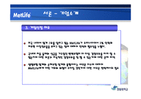 [경영정책] 메트라이프 METLIFE 생명보험의 이슈와 전략 보고서-6