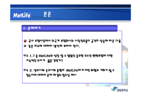 [경영정책] 메트라이프 METLIFE 생명보험의 이슈와 전략 보고서-10