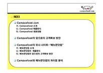 [인터넷비즈니스] Campusfood.com의 비즈니스 모델분석, 문제점 해결방안 &비교 사이트 Menupan.com()메뉴판닷컴)과의 차이점 분석-2