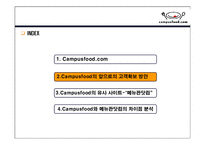 [인터넷비즈니스] Campusfood.com의 비즈니스 모델분석, 문제점 해결방안 &비교 사이트 Menupan.com()메뉴판닷컴)과의 차이점 분석-12