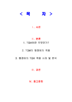 [관료제론] 공공조직과 TQM-2